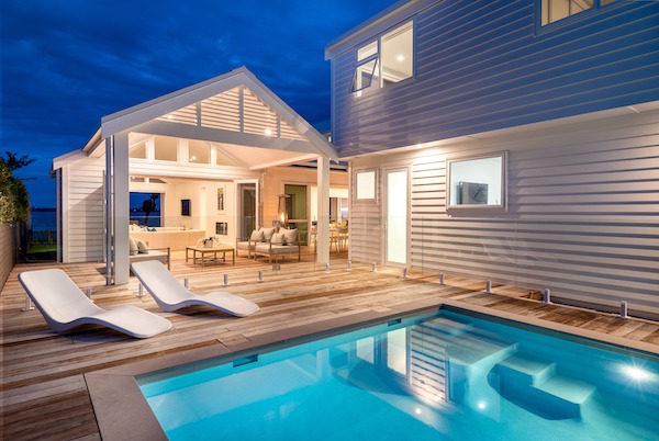 Architecturally designed new home built by Metro Homes Auckland